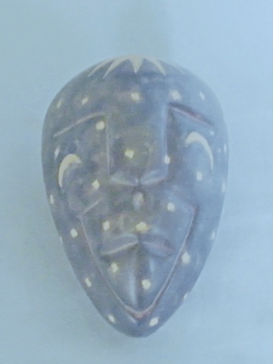 Schmuckkästchen Gesicht aus Speckstein (H ± 6 B ± 9 L ± 12 cm)